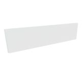 Voile de fond pour bureau EVIDENCE - largeur 80 cm - blanc