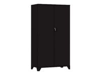 Armoire démontable à portes battantes avec pieds - 168x80 cm - rouge nacré