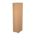 Armoire vestiaire 2 portes - H185 x L40 x P52 cm - Hêtre