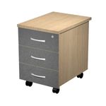 Caisson mobile - 3 tiroirs - Anthracite