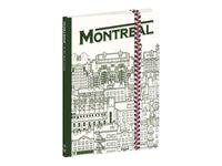 Quo Vadis Doctor Paper - Carnet de notes à élastique 10 x 15 cm - ligné - Montréal