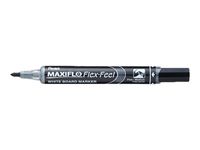 Pentel MAXIFLO FLEX FEEL - Marqueur effaçable - pointe ogive - noir