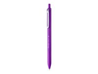 Pentel iZee - Stylo à bille rétractable - violet - 1 mm - pointe large