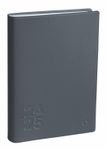 Agenda Touch - 1 semaine sur 2 pages - 16 x 24 cm - gris anthracite - Quo Vadis