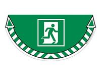 CEP Take Care - Sticker de signalisation : sortie de secours - vert