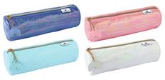 Trousse ronde Sirène - 1 compartiment - 4 coloris disponibles - Oberthur