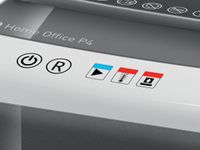 Leitz IQ Slim Home Office P4 - destructeur de documents coupe croisée - 10 feuilles - Corbeille 23 litres