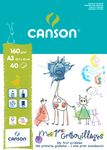 Canson - Bloc Canson Mes 1ers gribouillages - 40 feuilles - A3 - 160 gr
