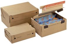 Etui postal d'expedition 30,5 cm x 21,2 cm x 11 cm - kraft- ColomPac®