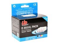 Lama France E-603XL - Paquete de 4 - negro, amarillo, cián, magenta - compatible - cartucho de tinta - para Epson Expression Home XP-2150, 2155, 3150, 3155, 4150, 4155; WorkForce WF-2840, 2845, 2870