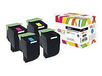 Cartouche laser remanufacturée Lexmark 71B0H40 - jaune - Owa