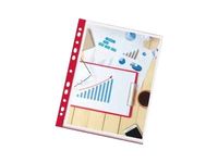 Viquel - Porte vues reliure mobile - 40 vues - A4 - rouge