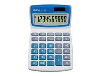 Calculatrice de bureau Ibico 210X - 10 chiffres - alimentation batterie et solaire
