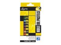 Lefranc & Bourgeois Louvre - 12 pastels à l'huile - couleurs assorties