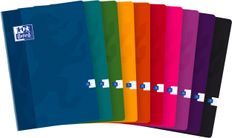 Oxford - Cahier A4 (21x29,7 cm) - 96 pages - grands carreaux (Seyes) - disponible dans différentes couleurs