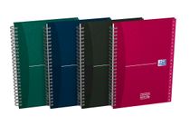 Oxford office essentials - Répertoire à spirale A5 - 144 pages - Disponible dans différentes couleurs