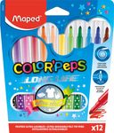 Maped Color'Peps Long Life - 12 Feutres - pointe moyenne
