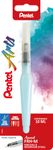 Pentel – Pinceau à réservoir d’eau – Pointe moyenne - bleu