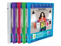 Oxford Polyvision - Classeur à anneaux personnalisable - Dos 20 mm - A4 - pour 60 feuilles - disponible dans différentes couleurs