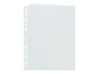 Oxford - 10 Pochettes perforées - A3 paysage plié, A4 - grainé - pour 25 feuilles - 9/100