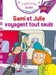 Sami et Julie voyagent tout seuls - J'apprends à lire avec Sami et Julie - CE1 - par Bonté Therese, Massonaud Emmanuelle - livre d'images