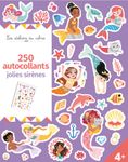 250 autocollants - jolies sirènes