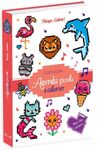 Agenda pixels à colorier Papeterie Jeunesse avec des stickers À partir de 6 ans