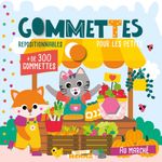 Mon P'tit Hemma - Gommettes pour les petits - Au marché - Livre de gommettes repositionnables - Dès 3 ans
