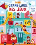 Mon P'tit Hemma - Mon grand livre des jeux - Livre cartonné avec 5 jeux de plateau - dès 3 ans