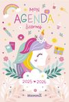Mon agenda scolaire - Ma papeterie licornes - année scolaire - 8 ans