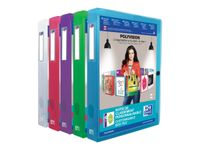 Oxford Polyvision - Boîte de classement personnalisable - dos 40 mm - disponible dans différentes couleurs translucides