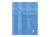 Clairefontaine - Cahier 24 x 32 cm - 144 pages - grands carreaux (Seyes) - disponible dans différentes couleurs