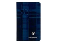 Clairefontaine - Carnet 7,5 x 12 cm - 48 pages - petits carreaux (5x5 mm) - disponible dans différentes couleurs