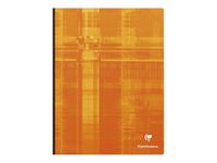 Clairefontaine - Cahier broché 24 x 32 cm - 192 pages - grands carreaux (Seyes) - disponible dans différentes couleurs