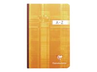 Clairefontaine - Répertoire broché 11 x 17 cm - 192 pages - petits carreaux (5x5 mm) - disponible dans différentes couleurs