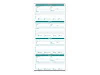 Exacompta - Carnet broché de messages téléphoniques - 50 dupli - 29,7 x 14,8 cm