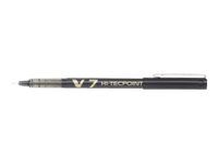 Pilot Hi-Tecpoint V7 - Pack de 12 rollers - 0,7 mm - noir