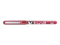 Pilot Vball - Pack de 12 rollers - 0,5 mm - rouge
