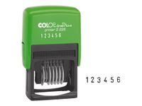 Colop - Tampon Printer Green Line S226 - numéroteur 6 chiffres