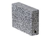 Fast Standard - Boîte de transfert - dos 90 mm - blanc/noir marbré