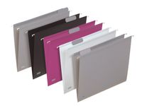 Fast - 5 Dossiers suspendus pour tiroirs - couleurs assorties - fond V