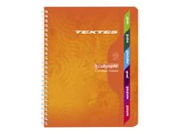 Cahier de textes Calligraphe 7000 - A5+ - Exacompta