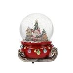 Kiub - Boule à Neige - 11.5 x 10 x 14.5 cm - Disponible dans différents assortiments