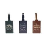 Kiub - Etiquette bagage 11,5x6 5 - Collection road trip