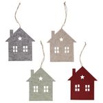 Kiub - Suspension maison feutrine plate