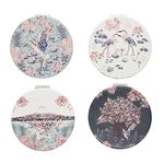 Kiub - Miroir de Poche - PVC - Collection Fleurs de Fuji - 7.7 x 7 x 1.2 cm - Disponible dans différents assortiments