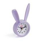 Réveil lapin Back2Fun - format mini - idéal apprentissage de l’heure - pile incluse