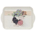 Kiub - Plateau melamine pm bug art chaton pelote