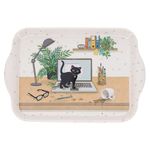 Kiub - Plateau melamine pm bug art chaton ordi