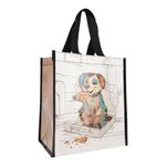 Kiub - Cabas de courses chiot gourmand 29,5x26x16,5 - Collection kooks